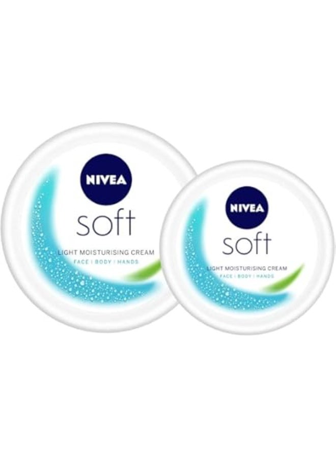 نيفيا كريم نيفيا المرطب الخفيف، 100 مل (عبوة من قطعتين) - Image 1